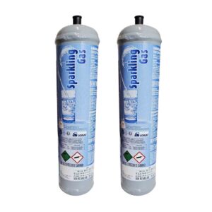 2 Bombole Co2 Monouso 600 Gr. E290 Per Gasatori D’acqua M11x1