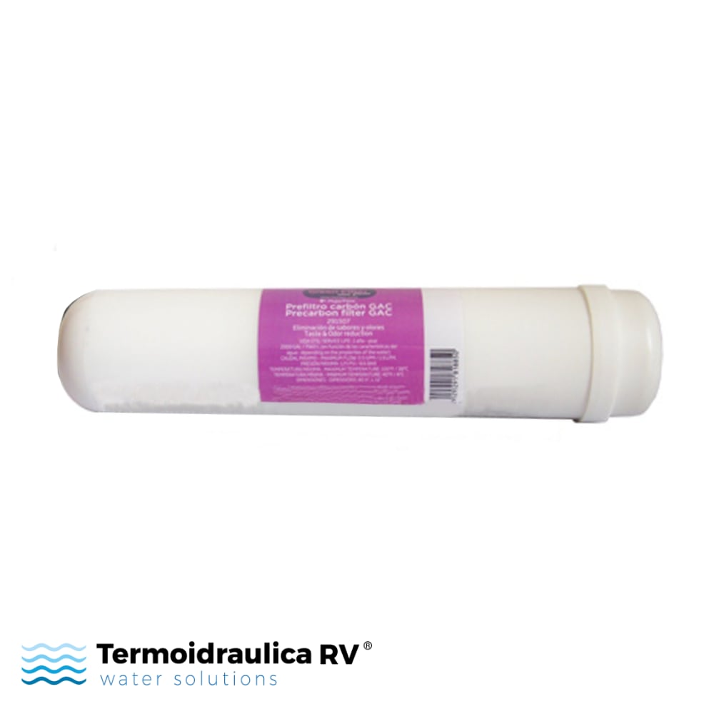 Green Filter classic granular activated carbon in line filter (GAC) 1/4 ...