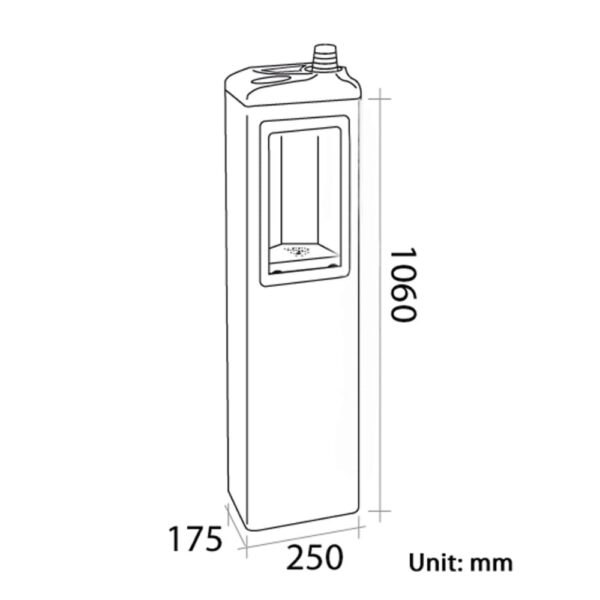 Refrigeratore A Colonna Futura 80 Dimensioni