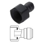 Terminale diritto Dm fit filetto femmina BSP 1/2″ innesto rapido 10 mm