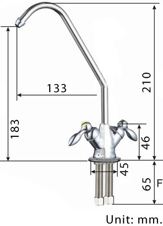 Microbox microfiltration with 6W UV system and litre-counter