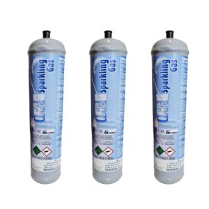 3 Bombole Co2 Monouso 600 Gr. E290 Per Gasatori D’acqua M11x1