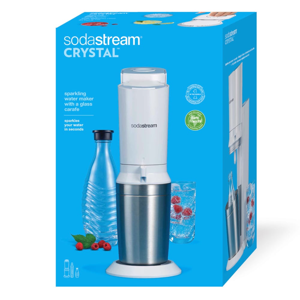 Crystal soda maker, White - SodaStream