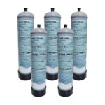 Confezione Da 5 Bombole Co2 Monouso Da 600 Gr. Recuperato