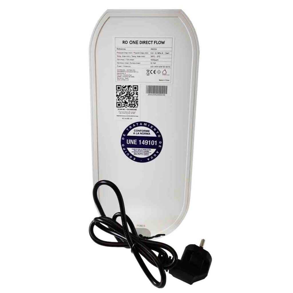 Osmosi inversa diretta Edenya RO One con membrana da 600 GPD
