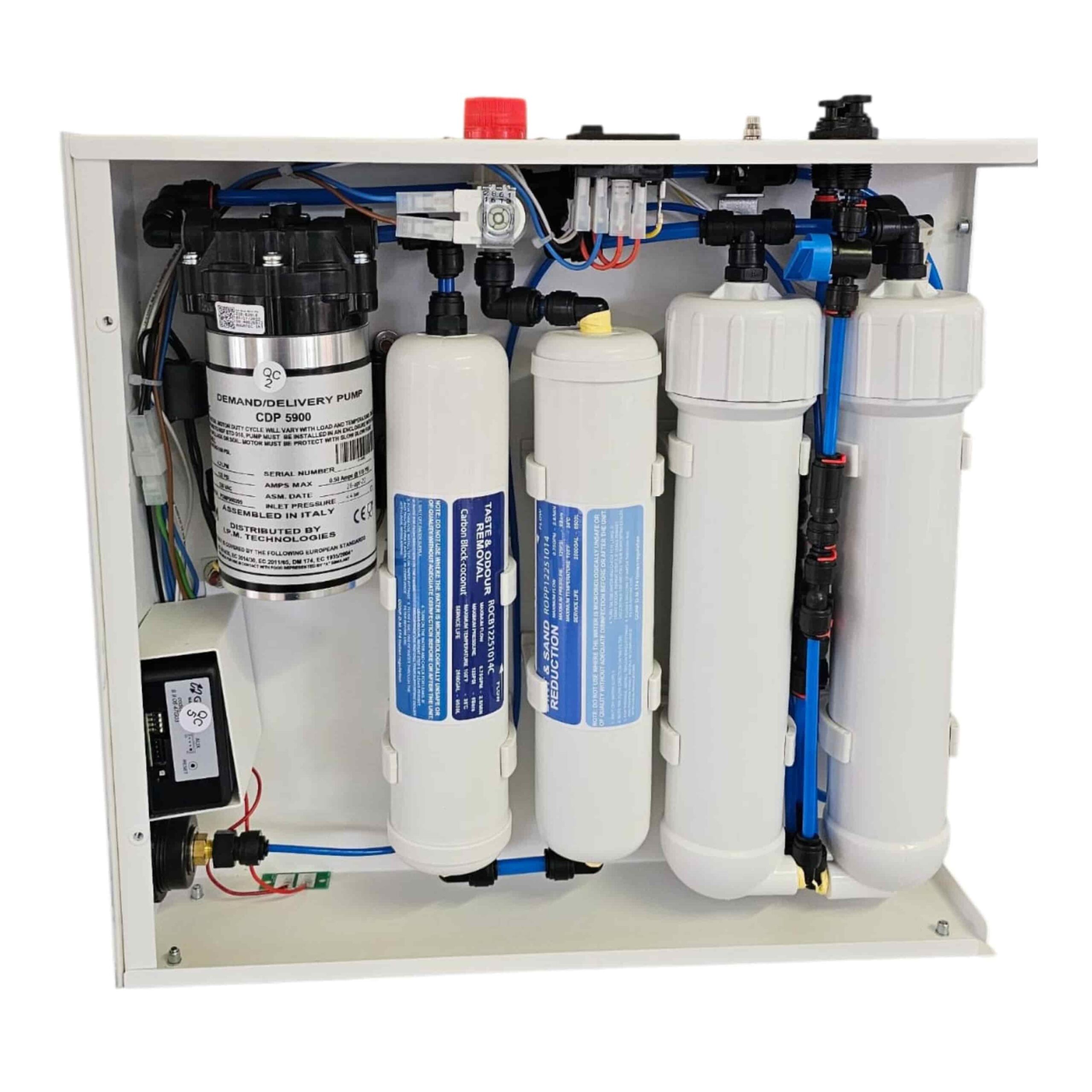 PureWater New 1 way reverse osmosis with 180 GPD membranes