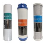 Set di 3 filtri osmosi inversa green filter