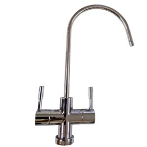 2-ways kitchen faucet chrome for reverse osmosis and microfiltration systems