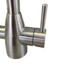 Rubinetto 3 vie acciaio inox leva acqua