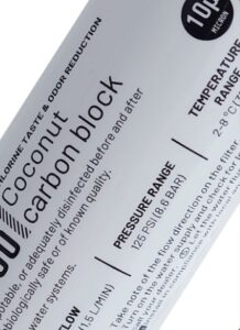 coconut carbon block