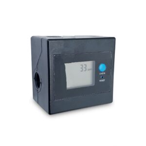 Combo LCD time/liters, TDS/conductivity water meter