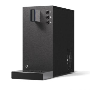Q1 Top Black Steel 3-way countertop water cooler