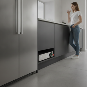 Refrigeratore Fresyh Compact in una cucina modern
